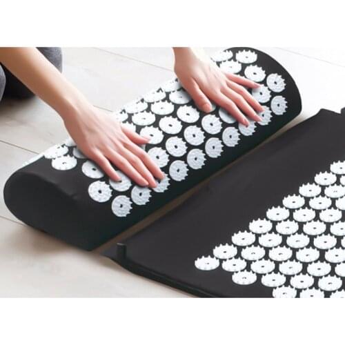 Home Old Chinese Doctor Health Regimen Acupuncture Massage Pad Pillow Body Acupoint Acmesthesia Mat Yoga Small Thorn Pad Pillow