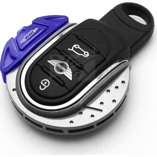 Brake Disk Shape Key Fob Shell Cover F60 Countryman Smart Key JCW For MINI Cooper F55 F56 F57 F54