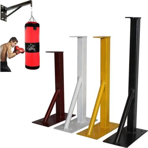 Fitness Punching Bag Holder Heavy Duty Wall-monted Sandbag Frame for Home Gym Boxing Bag Hanging Bracket Equipment Loading 200KG