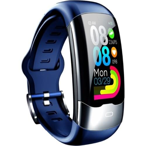 ECG PPG Smart Bracelet HRV Heart Rate Blood Pressure Monitor Smart Band Men IP67 Waterproof Running Swimming sport