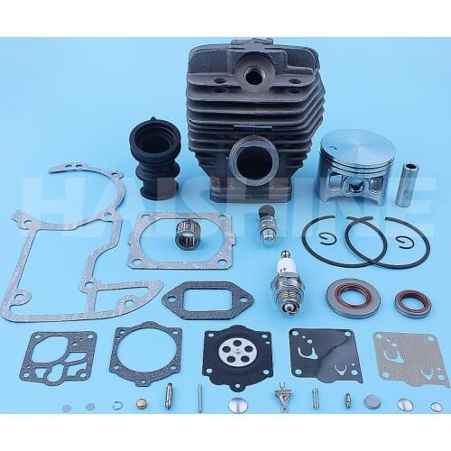 56mm Big Bore Cylinder Piston Carb Kit For Stihl 066 MS660 MS 660 Magnum Chainsaw Intake Gasket Set Nikasil Plated 1122 020 1211