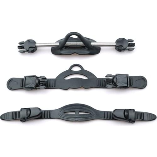 Diving fins replacement heel straps adjustable fast fins unloading buckle snorkeling fin shoe straps universal spare