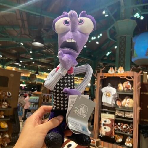 Disney Inside Out Fear Purple Plush Doll new