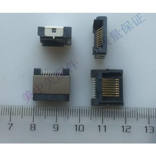 Brand new original notebook half half cut network port network cable connector RJ45 interface socket