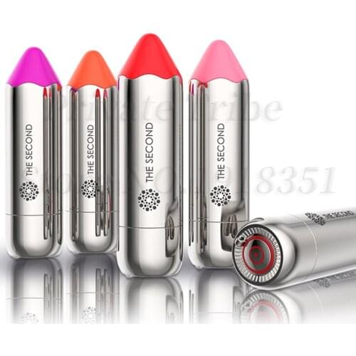 Leten Wireless Charging Lipsticks Vibrator Jump Egg Quiet Bullet G-Spot Clitoris Stimulator Body Massage Sex Toys for Woman