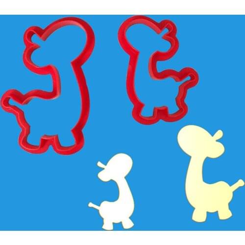 Happiness Deer Reindeer Christmas Stainless Steel Cute Cutting Biscuit Mould Cake Moulds Fruit Sugar Mold Baking Tools