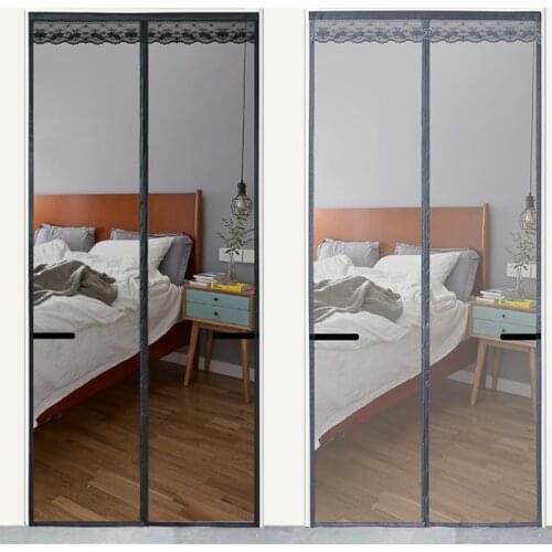 Summer anti-mosquito, fly and insect door curtain magnetic door curtain net automatically closes the door size can be customized