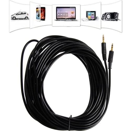 10M Meter 30FT Feet 3.5mm Male to Male MM Audio Music Stereo Cable Wire