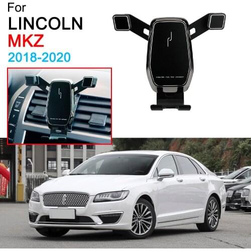 Car Mobile Phone Bracket Air Vent Mount Call Phone Holder Support for Lincoln MKZ Accessories 2018-2020