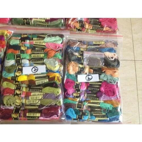 Oneroom Free shipment 200 Skein Thread Similar DMC Embroidery CXC Thread Floss ---Choose Any Thread Code---YOUR COLOR