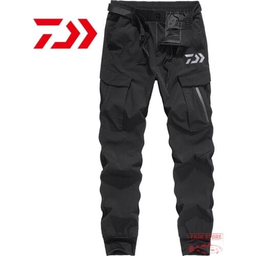 Daiwa Fishing Pants Hiking Hunting Camping Breathable Waterproof Trousers Outdoor Wear Thin Spring Men Fishing Quick-drying Pant