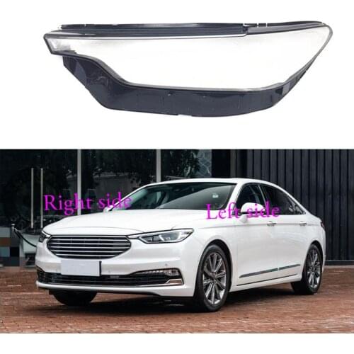 For Ford Taurus 2019 2020 Headlight Shell Lamp Shade Transparent Cover Headlight Glass Headlamp Cover