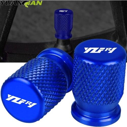 For Yamaha YZFR1 YZF-R1M YZF-R1 YZF R1M 2015-2020 2019 2018 2017 Motorcycle CNC Wheel Tire Valve Air Port stem caps Accessories