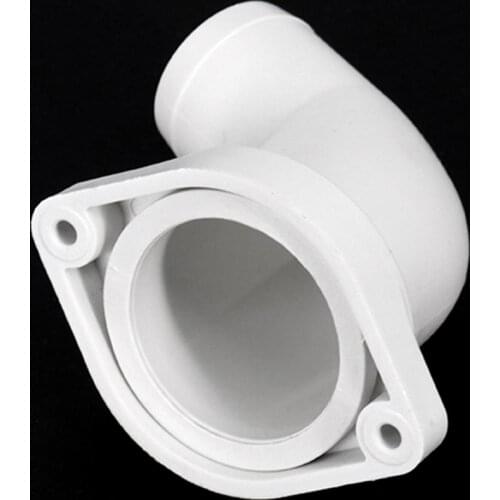 Sewage Elbow Pipe Fittings 90 Degree DIY Toilet Accessory Kit for RV Boat