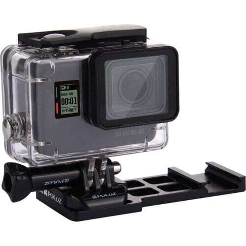 Cantilever Picatinny Weaver Quick Release Gun Rail Side Mount for GoPro NEW HERO/HERO7/6/5/4/DJI OSMO Action Camera/Xiaoyi