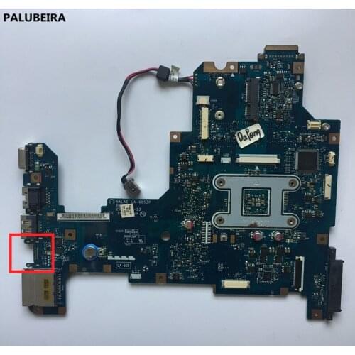 PALUBEIRA mainboard NALAE LA-6053P for toshiba satellite L670D L675D Laptop Motherboard K000103980 HD3200 DDR3 NO HDMI 100% tes