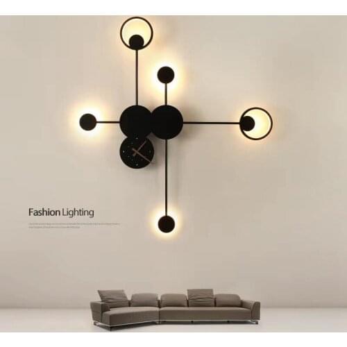 Nordic Minimalist Wall Lamp Modern Geometric Led Wall Sconces for Bedroom Living Room Corrior Stairs Art Decor Lighting Fixture