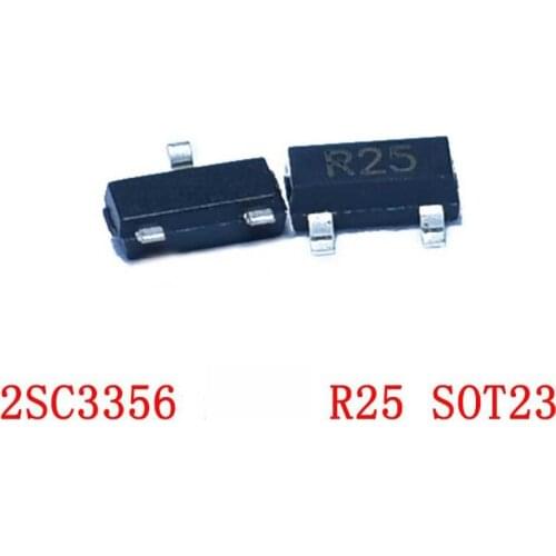 20PCS 2SC3356 R25 SOT23 2SC3356-25 SOT-23 SMD new and original IC Chipset