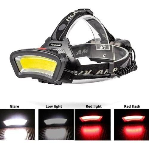 Portable Mini Led Headlamp Headlight Xpe Cob Lamp Rechargeable Battery For Fishing Light Flashlight 18650 Torch Usb L7N9