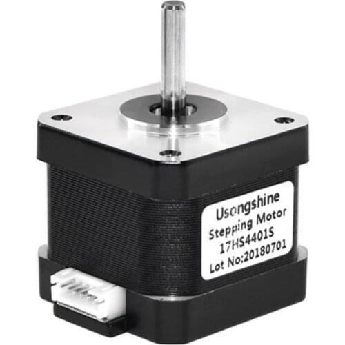 Stepper Motor Nema17 Aluminum Alloy W/ Cable for 3D Printer Accs New