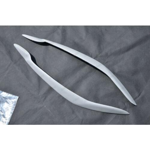 Fiberglass Headlight Eyebrows Eyelids for 2008-2013 BMW E70 X5