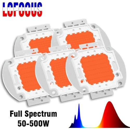 50W 100W 150W 200W 300W 500W Grow LED COB Chip Full Spectrum For DIY Indoor Hydroponics Plant Vegetable Flowers Growth Light