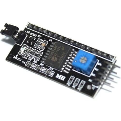 1PCS LCD1602 Board Module Port PCF8574 IIC/I2C/TWI/SPI Interface Module 1602 LCD Display