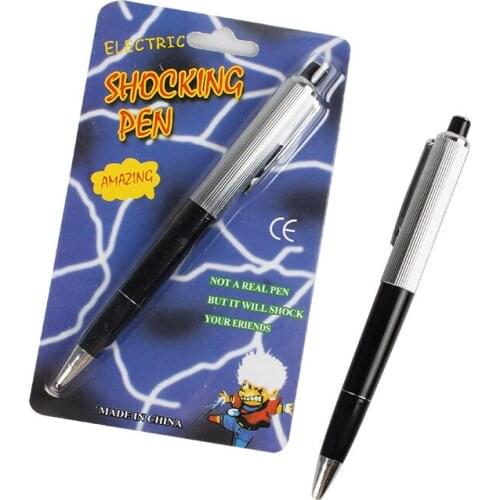 1Pc Trick Electric Shock Pen Toy Utility Gadget Gag Joke Funny Prank Trick Novelty Friend Best Gift Funny Trick Toy