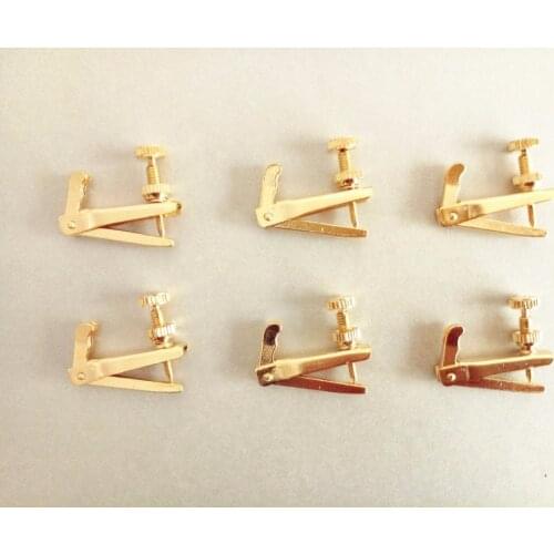 100pcs New high quality golden Viola String Adjuster fine tuners viola parts