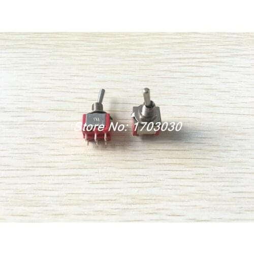 2 Pcs Solder Lug Terminals DPDT On/Off/On Toggle Switch