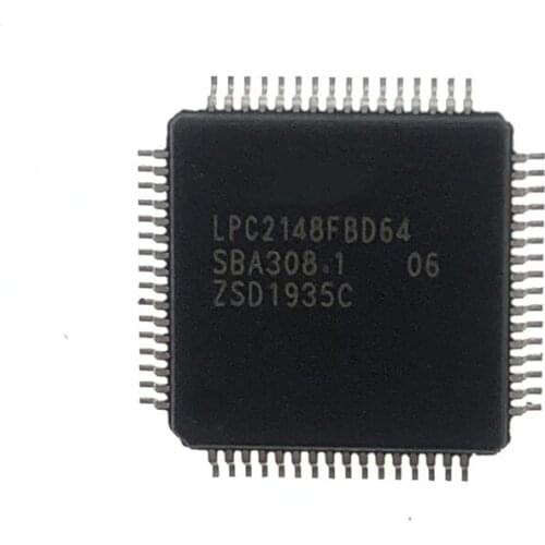 5PCS LPC2148FBD64 QFP-64 LPC2148FBD6 QPF64 LPC2148FBD LPC2148 2148 32-bit microcontroller chip IC New and original
