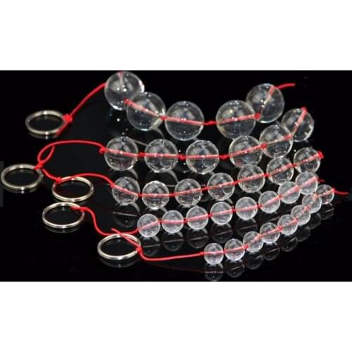 Glass anal dark blue Beads Butt Plug g spot porn vaginal sexy Great Anal plug backyard balls chains sex Toys woman unisex plug