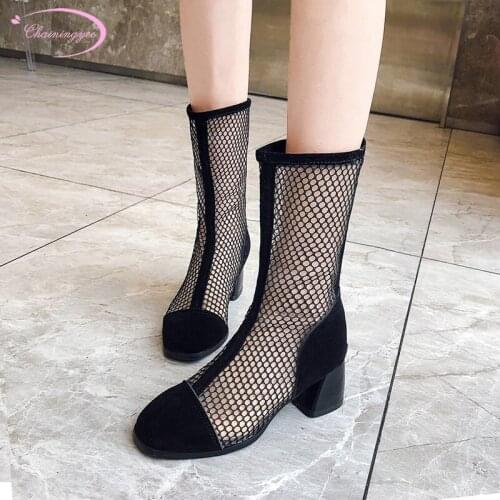 Chainingyee Shoes With Medium Heels