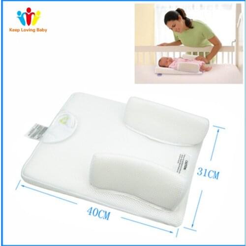 Newborn Infant Sleep System Prevent Flat Head Ultimate Vent Fixed Positioner Baby Pillow