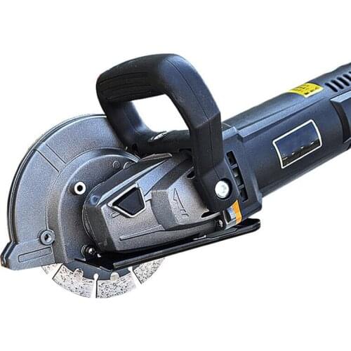 Electric groover Dust free automatic Brick Concrete slotting machine Hydropower installation project High power Grooving Machine