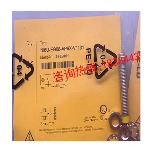 NI6U-EG08-AP6X-V1131 NI6U-EG08-AN6X-V1131 proximity switch sensor spot