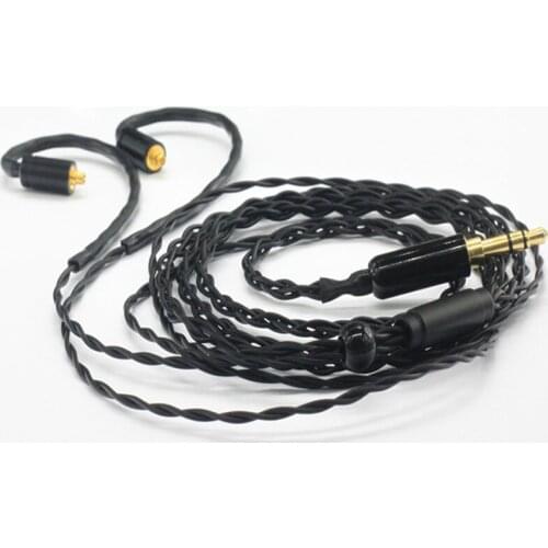 Diy earphone cable silver plated wire mmcx/0.78mm/IE80/A2DC/IM50