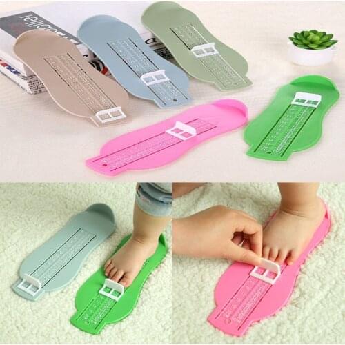 Kid Infant Foot Measure Gauge Shoes Size Measuring Ruler Device Children 6-20cm
