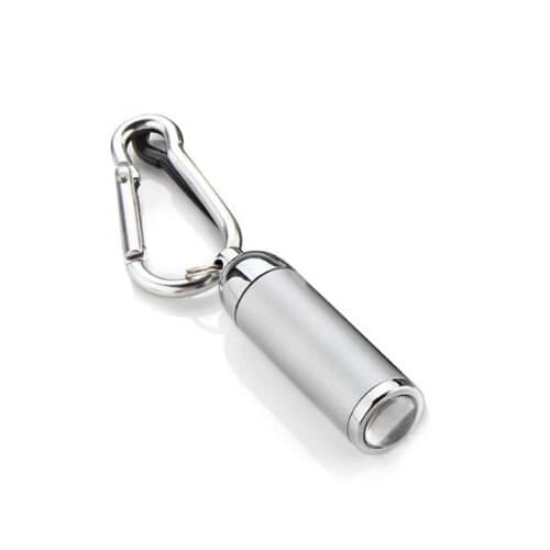 Outdoor Fishing LED Mini Flashlight Torch Carabiner Keychain