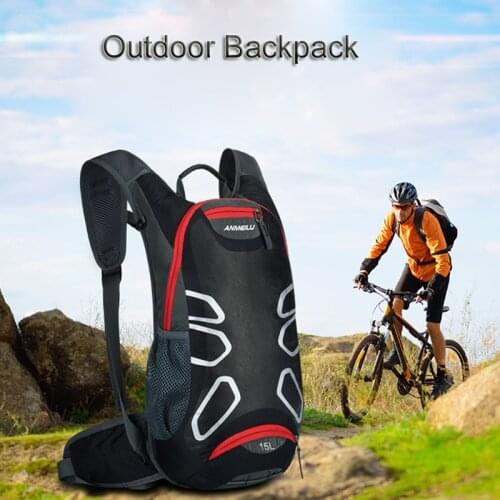 15L Outdoor Running Jogging Hydration Backpack Water Bag Riding Bicycle Bag Lightweight Cycling Backpack Bags For Helmet Storage