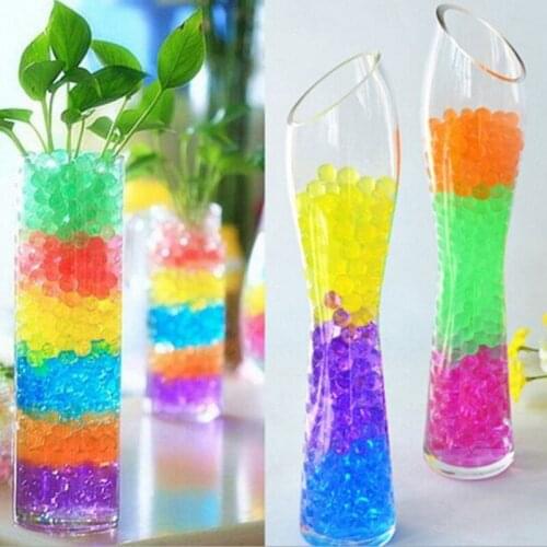 With crystal mud bubble big bead sponge SquarePants crystal mud environmental nutrition mud absorbent water beads