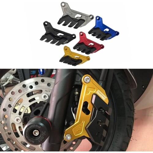 SEMSPEED Motorcycle Front Brake Disc Caliper Brake Caliper Guard Protector Cover For Honda PCX 125 150 2018 2019 2020