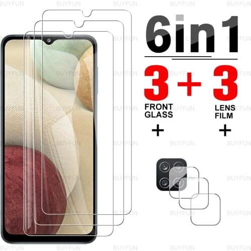 Camera Screen Protector For Samsung Galaxy A12 6.5'' Full Cover HD Safety Tempered Glass for galaxya12 12a galaxim12 m 12 12m