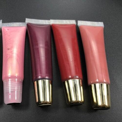 30 pieces Pearl Hose Lip Gloss Diamond Long Lasting Cosmetics Private Label Lipgloss Wholesale Lip Liquid Pigment Labels Custom