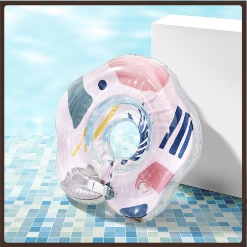 Swimming Baby Accessories Neck Ring Tube Kids Water Sports Swim Float Water Fun Pool Toys Jouet Piscine Water Games Kids AA50YQ