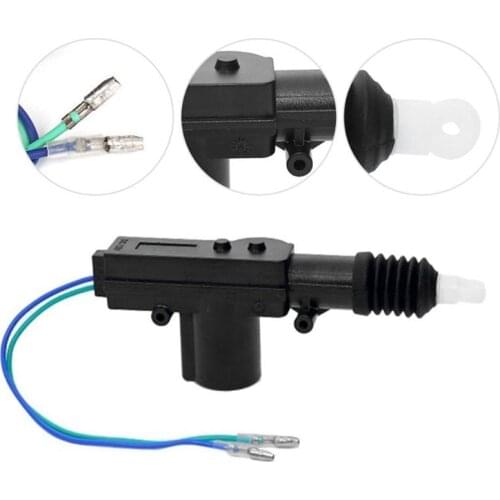 DC 12V 2 Wire Door Car Alarm System Central Locking Tools Motor Slave Actuator Solenoid Central Locking Motor
