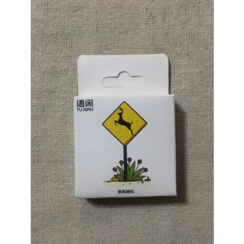Forest way decorative sticker(1pack=50pieces)