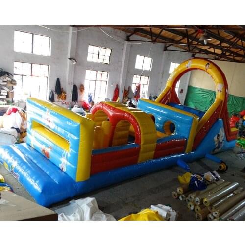 Giant Durable inflatable obstacle course bounce house for sale