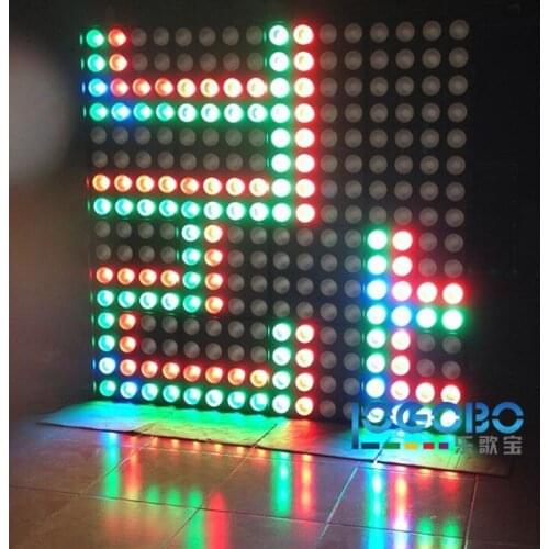 Pack of 6 China Wholesale LED COB RGB Matrix Power Washer 16x30W Video LED DMX Laser Disco DJ Sound Equipment House Stage Light