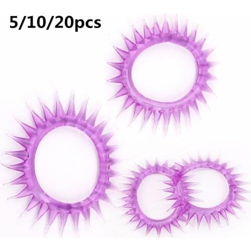 Penis Rings Set Ejaculation Delay Cockring Silicone Cock Erection Ring Stretcher Erotic Adult Sex Toys For Men Male Products